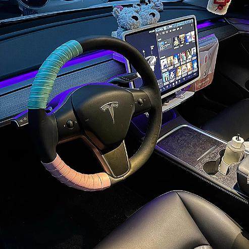 特斯拉方向盘缠带多巴胺
