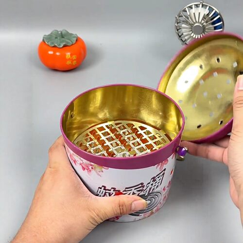 蚊香桶加大加深带盖盒手