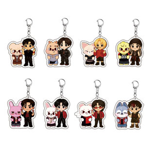 stray 现货 kids亚克力双面钥匙扣动漫周边精美挂件