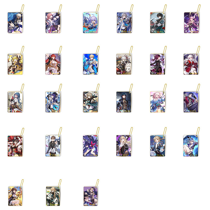 崩坏：星穹铁道双层钥匙扣彦卿亚克力饰品挂件漫展姬子景元卡芙卡高性价比高么？