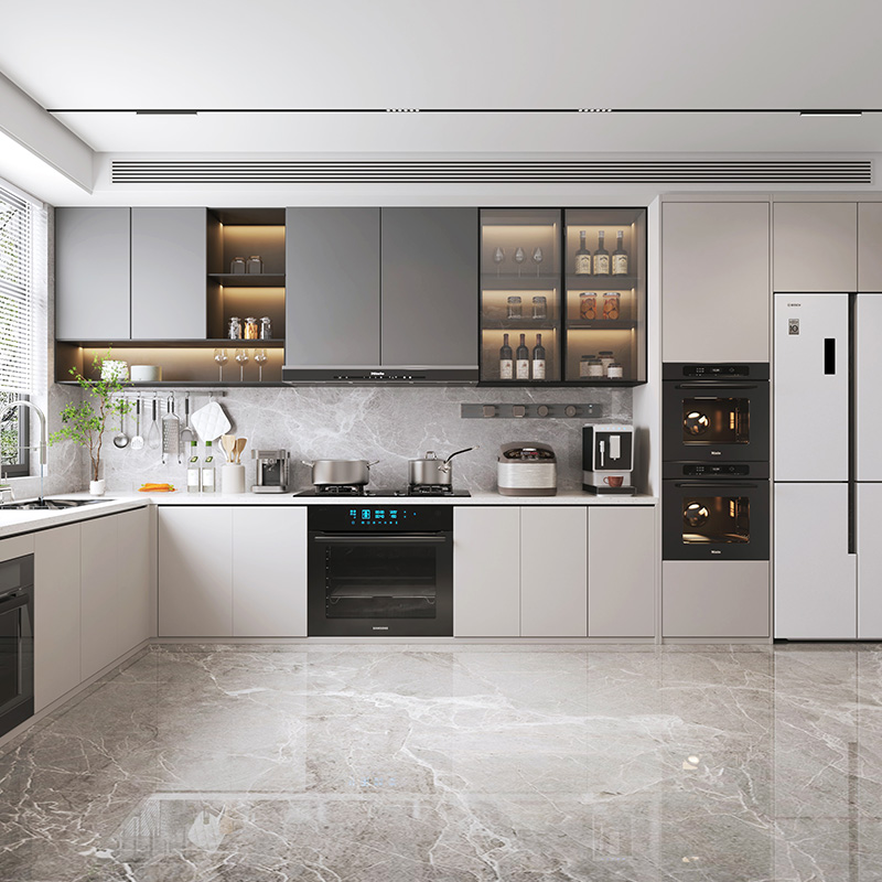 兔宝宝橱柜定制开放式厨房