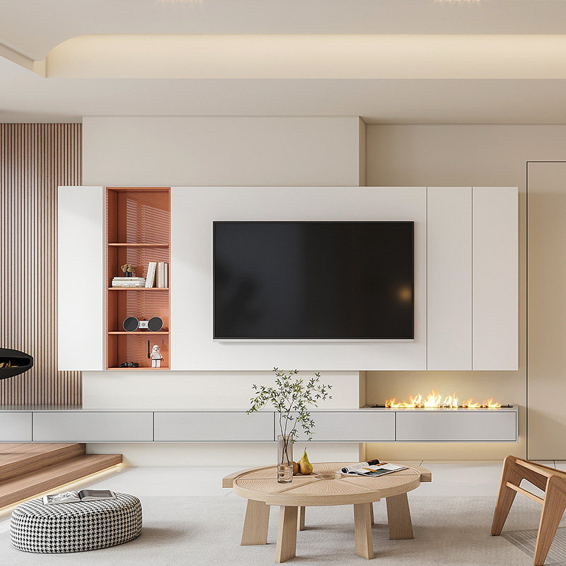 兔宝宝全屋定制欧式衣柜整体衣柜奶油风卧室家具柜子衣帽间定制金