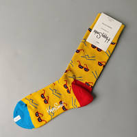 happy socks New product: happy socks, European and American trend. Happy Socks Women's socks, fashionable and individual, street style thumbnail 3