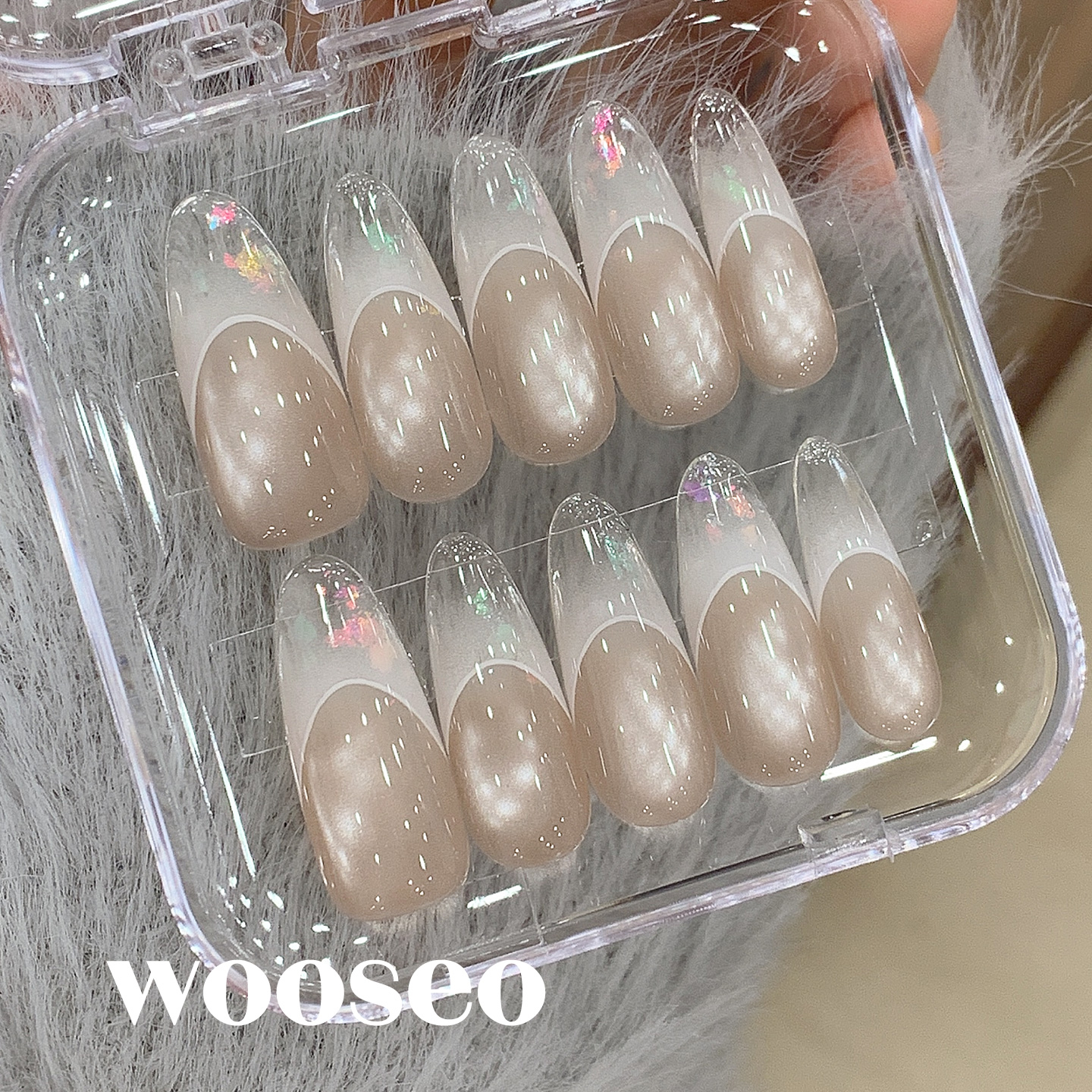 精致绝美秋冬婚甲富家千金美甲