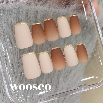 精致绝美富家千金美甲成品