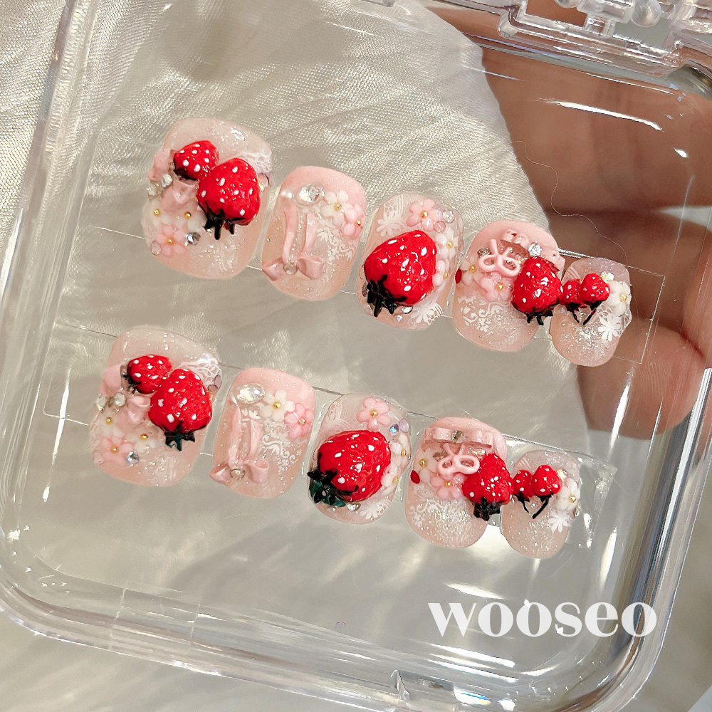 高质量精致绝美夏天美甲成品