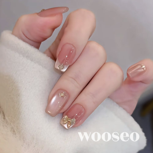 高质感精致绝美富家千金美甲贴片