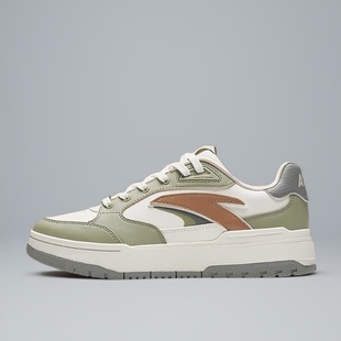 982板鞋 革面运动休闲鞋 女鞋 新款 122448068 2025秋季 安踏关晓彤同款