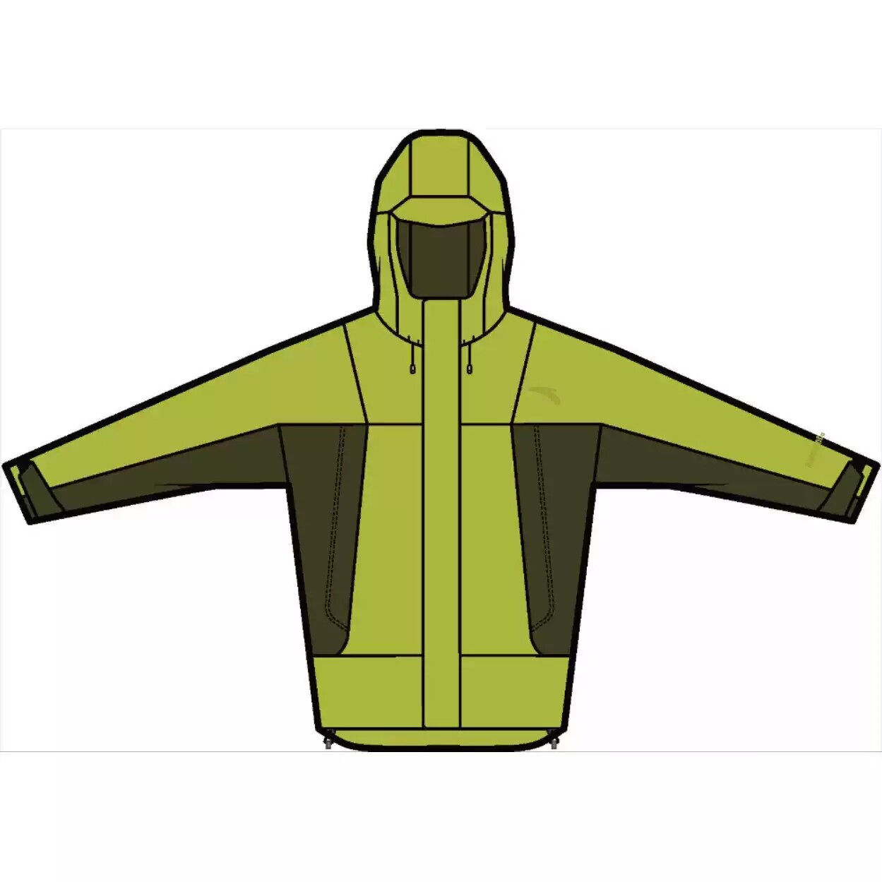 安踏男款外套冲锋衣2026年春季新款男子户外运动服152617621