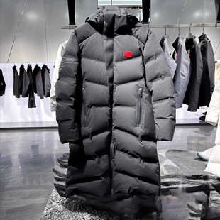 安踏冠军鹅绒羽绒服男款2025冬新款防风透湿长款运动服152540915