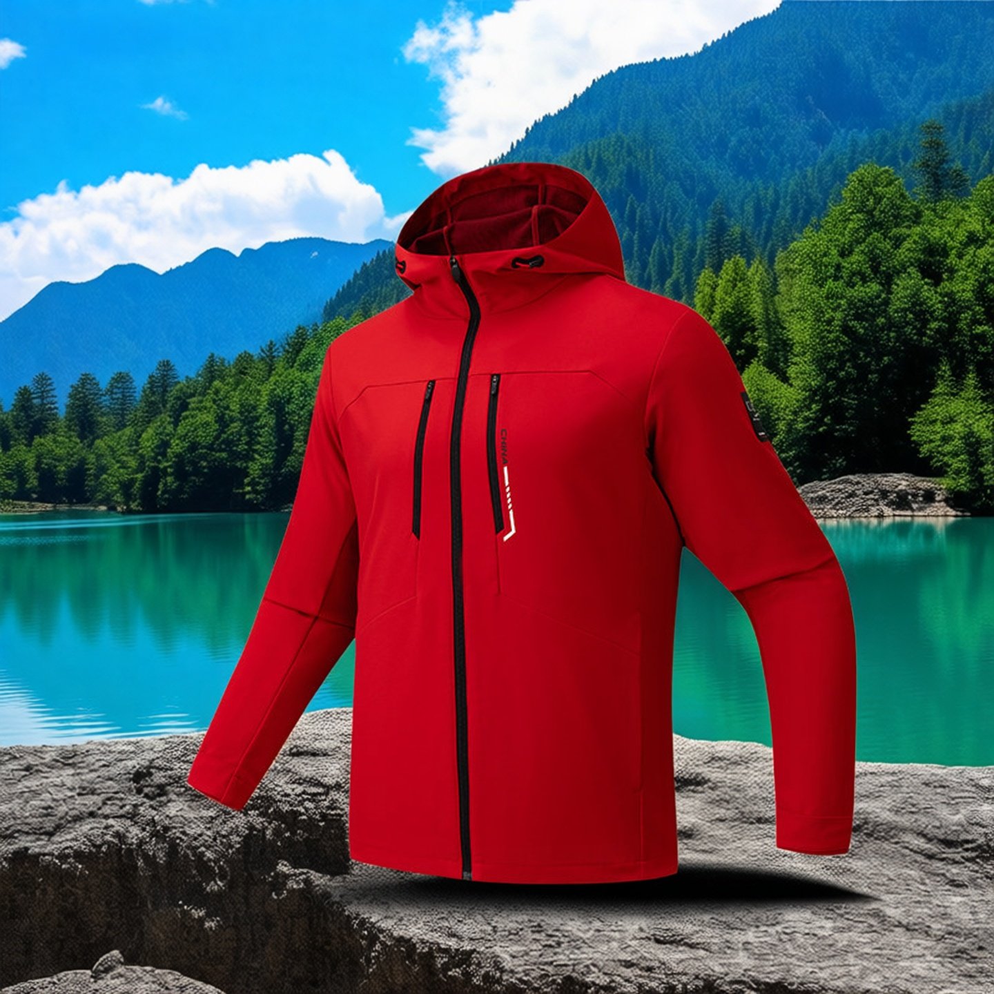 林孝埈同款安踏CHN系列无氟运动外套男防水加厚夹克外套152617615,运动服/休闲服装,运动茄克/外套,淘宝优惠券,粉丝福利购,淘宝优惠卷