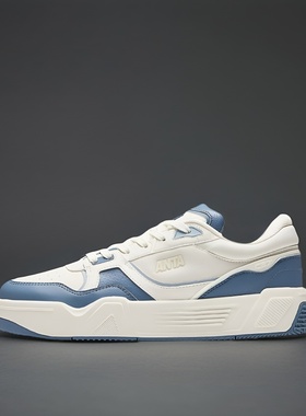 安踏C37板鞋男鞋2025秋季新款撞色拼接潮流滑板鞋运动鞋112438024