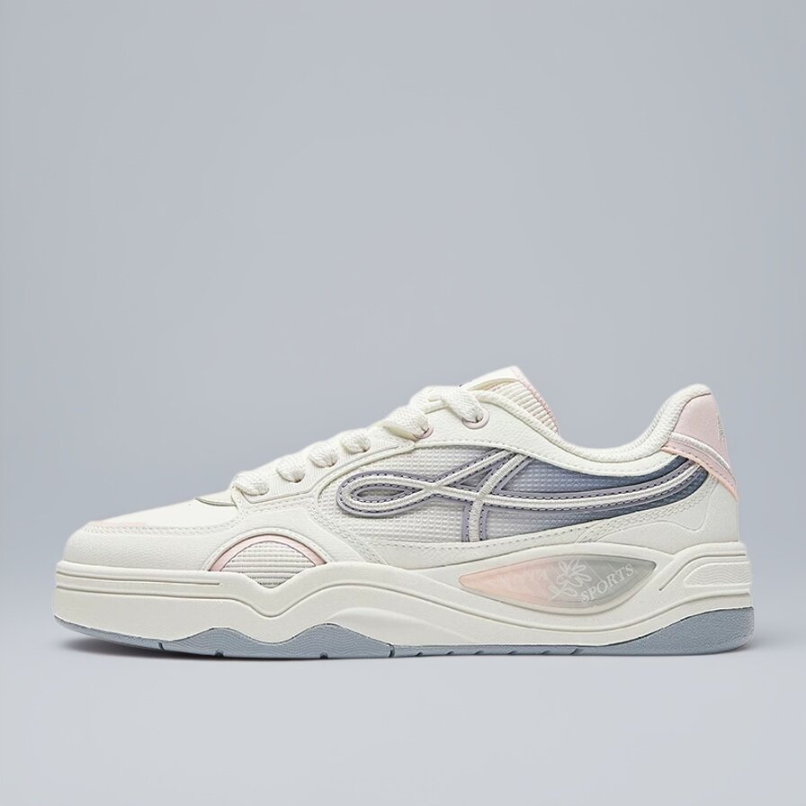 安踏烈焰丨透气板鞋女鞋2026春季新款百搭休闲鞋运动鞋122628094