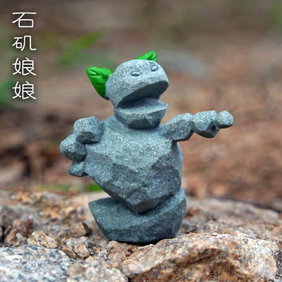 哪吒石矶娘娘创意摆件
