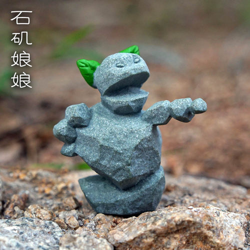 哪吒石矶娘娘创意摆件