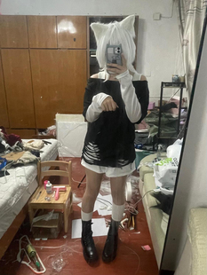 卫衣 2025年新款 日系可爱少女长袖 套装 女学生甜美小清新百搭开衫