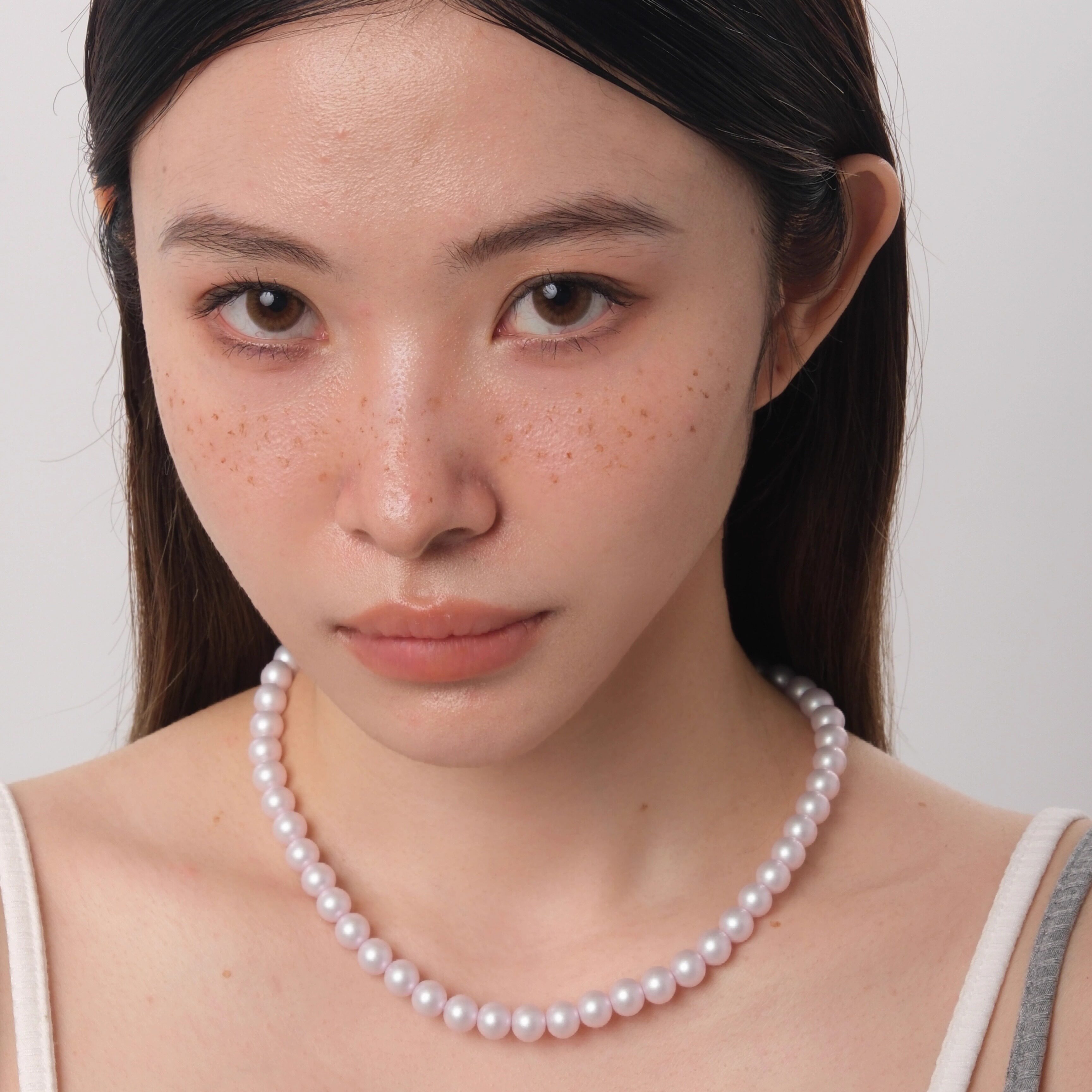GetEmON原创高级感轻奢小众情侣叠戴珍珠嘻哈锁骨男女美式项链