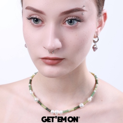 小众国风设计感情侣项链