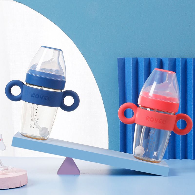 日康宽口PP+硅胶至爱亲和奶瓶