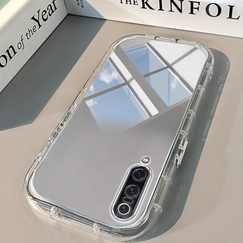 小米9手机壳小米8透明新SE镜面10泡芙11气囊12男S女13高级14潮ULTRA全包CC9 PRO防摔CIVI潮MIX 4软XIAOMI