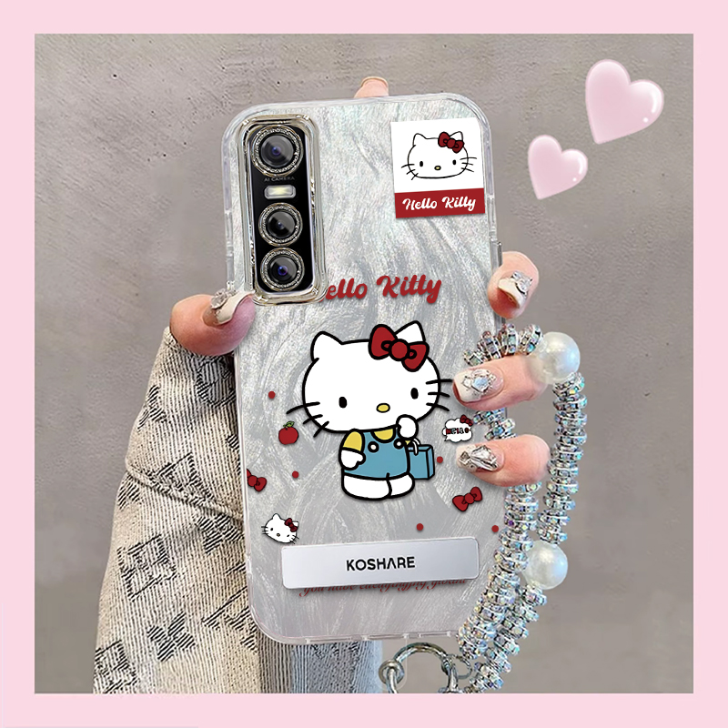 羽纱kt猫vivoS7e活力版手机壳V2031EA情侣全包防摔男女可爱套外壳