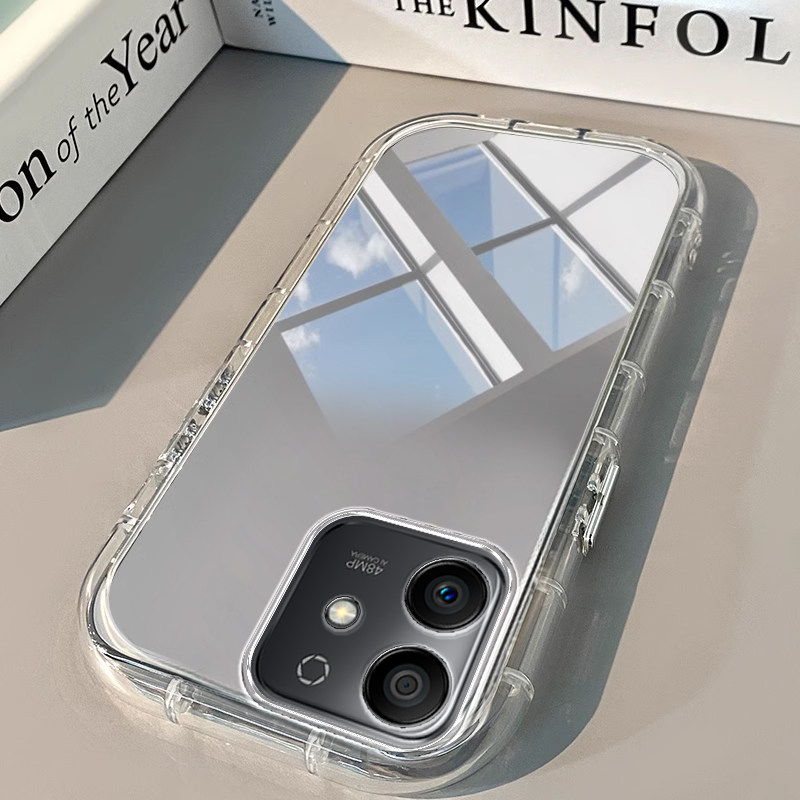 荣耀Play6TPro手机壳Play 3透明新4 PRO镜面5泡芙7 T气囊8男9 C女60高级10潮80 GT全包90防摔100潮300软honor