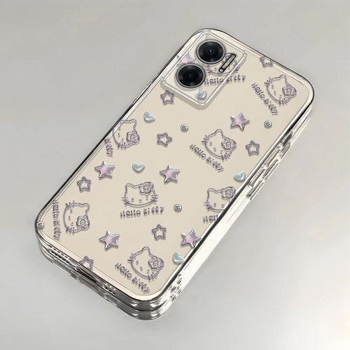 凯蒂猫红米Note11E手机壳透明22041219C全包防摔软男女可爱套外壳