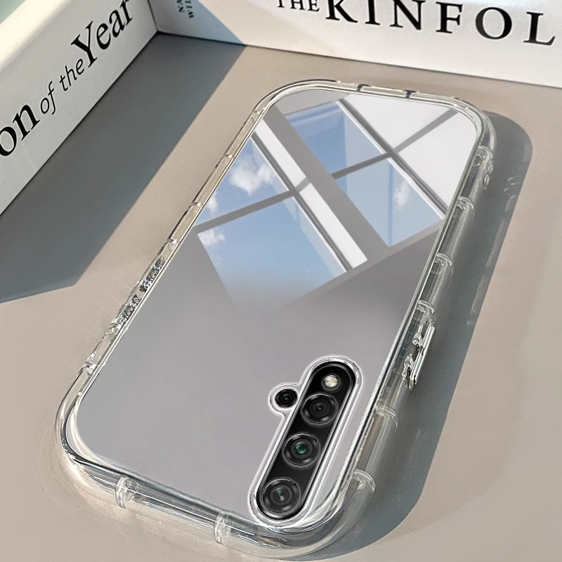 荣耀20手机壳30透明新80 PRO镜面50泡芙se气囊i男X 60女70高级10潮90 GT全包100防摔200潮300软honor