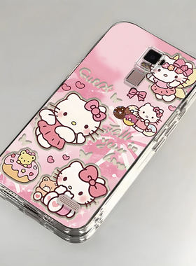 卡通kt猫OPPOR7Plus壳透明全包防摔软硅胶高级男女可爱套外壳