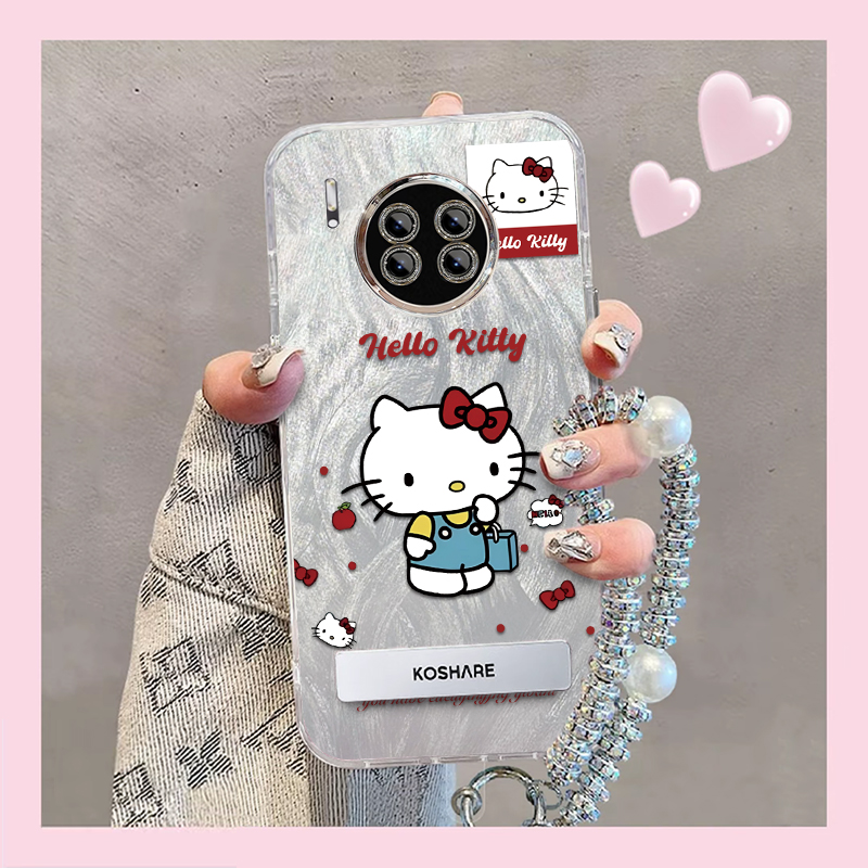 羽纱kt猫华为Mate30EPro手机壳情侣全包防摔软高级男女可爱套外壳