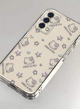 凯蒂猫realme真我Q3Pro狂欢版手机壳透明RMX3142全包防摔可爱套外