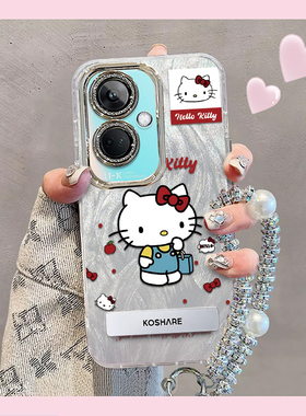 羽纱kt猫OPPOK11手机壳PJC110情侣全包防摔软高级男女可爱套外壳