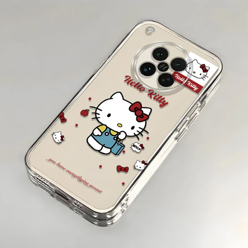 卡通kt猫OPPOFindX8S壳透明PKT110全包防摔软男女可爱套外壳