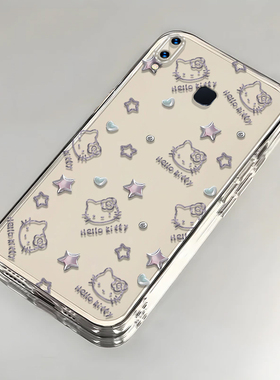 凯蒂猫vivoZ3x手机壳透明V1730GA全包防摔硅胶高级男女可爱套外壳