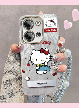 羽纱kt猫OPPOReno9Pro+手机壳PGW110情侣全包防摔男女可爱套外壳