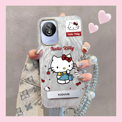 羽纱kt猫vivoY11手机壳V2236A情侣全包防摔软高级男女可爱套外壳