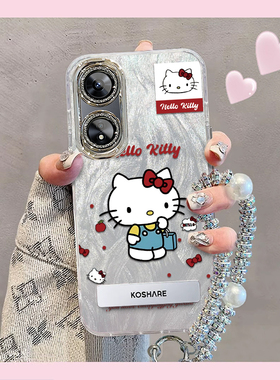 羽纱kt猫OPPOA58X手机壳PHJ110情侣全包防摔软高级男女可爱套外壳