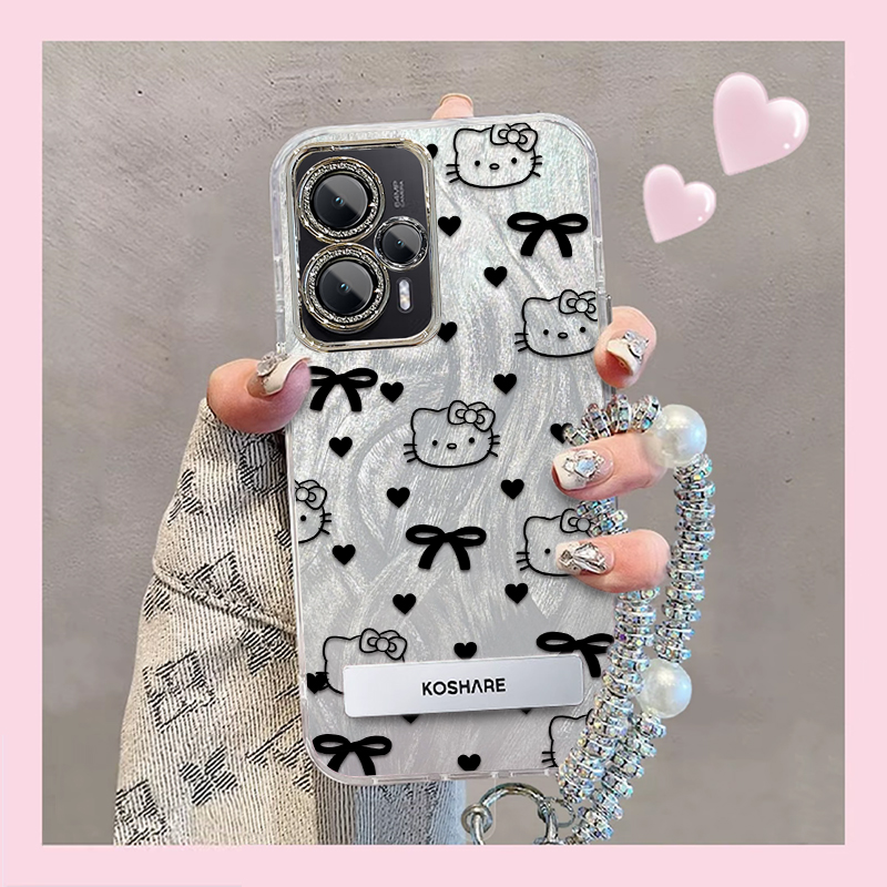 精孔kt猫红米Note12Turbo哈利·波特版手机壳情侣全包防摔可爱套