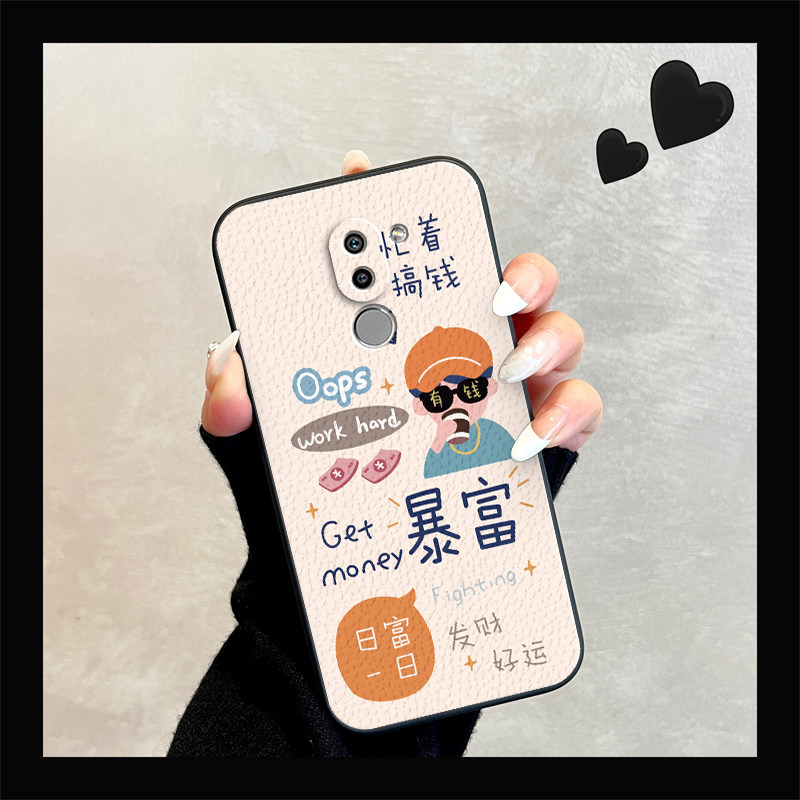 荣耀7c/8/8xamx/荣耀青春/9/9i9青春/荣耀note10/play/v9情侣 畅玩8c 手机壳高级感小众一对全包防摔