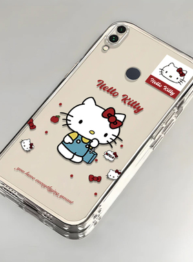 卡通kt猫红米Note7Pro壳透明M1901F7BE全包防摔女可爱套外壳
