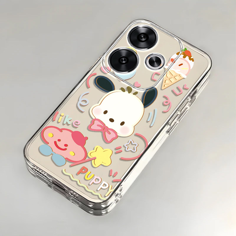 荣耀x70手机壳x70pro透明honor全包x70i防摔软男女可爱套外壳情侣款