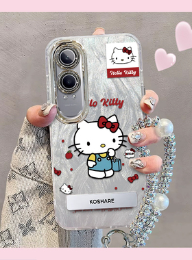 羽纱kt猫OPPOK12X手机壳PJT110情侣全包防摔软高级男女可爱套外壳