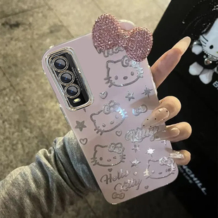 羽纱kt猫vivoY51S手机壳V2002A情侣全包防摔软高级男女可爱套外壳