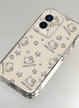 凯蒂猫荣耀100手机壳透明MAA-AN10全包防摔软高级男女可爱套外壳