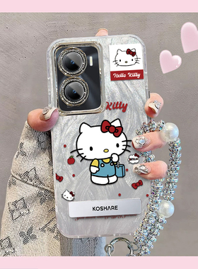 羽纱kt猫iQOOZ7i手机壳V2230EA情侣全包防摔软高级男女可爱套外壳