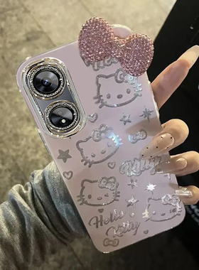 羽纱kt猫OPPOA2X手机壳PJS110情侣全包防摔软高级男女可爱套外壳