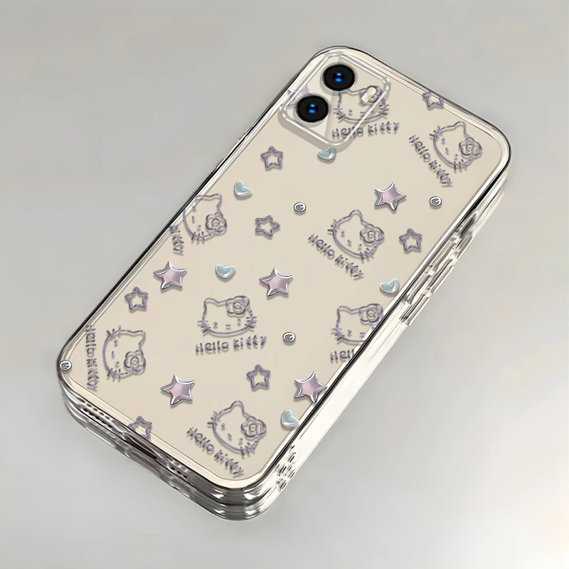 凯蒂猫vivoY32t手机壳透明V2180A全包防摔硅胶高级男女可爱套外壳