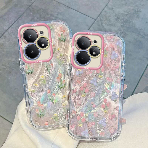 花Realme真我Neo7Turbo手机壳Realme 11高级12 Pro新13全包14防摔GT 2可爱Neo 3软5套男6女7外10潮大师探索