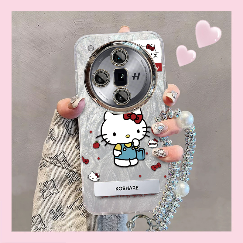 羽纱kt猫OPPOFindX7Ultra手机壳PHY110情侣全包防摔女可爱套外壳