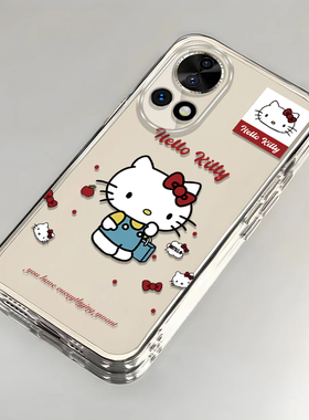 卡通kt猫华为nova12Ultra壳透明ADA-AL00U全包防摔可爱套外壳